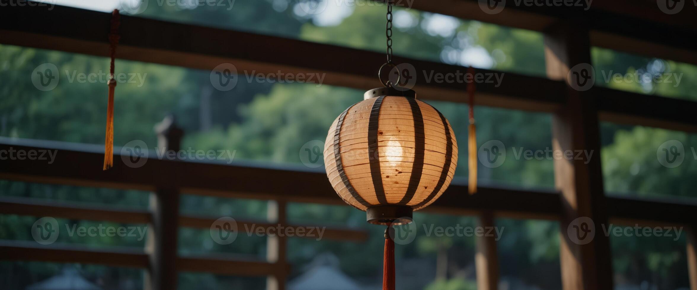 A Japan traditional crafts which is in use for the underside of shrine's roof. photo