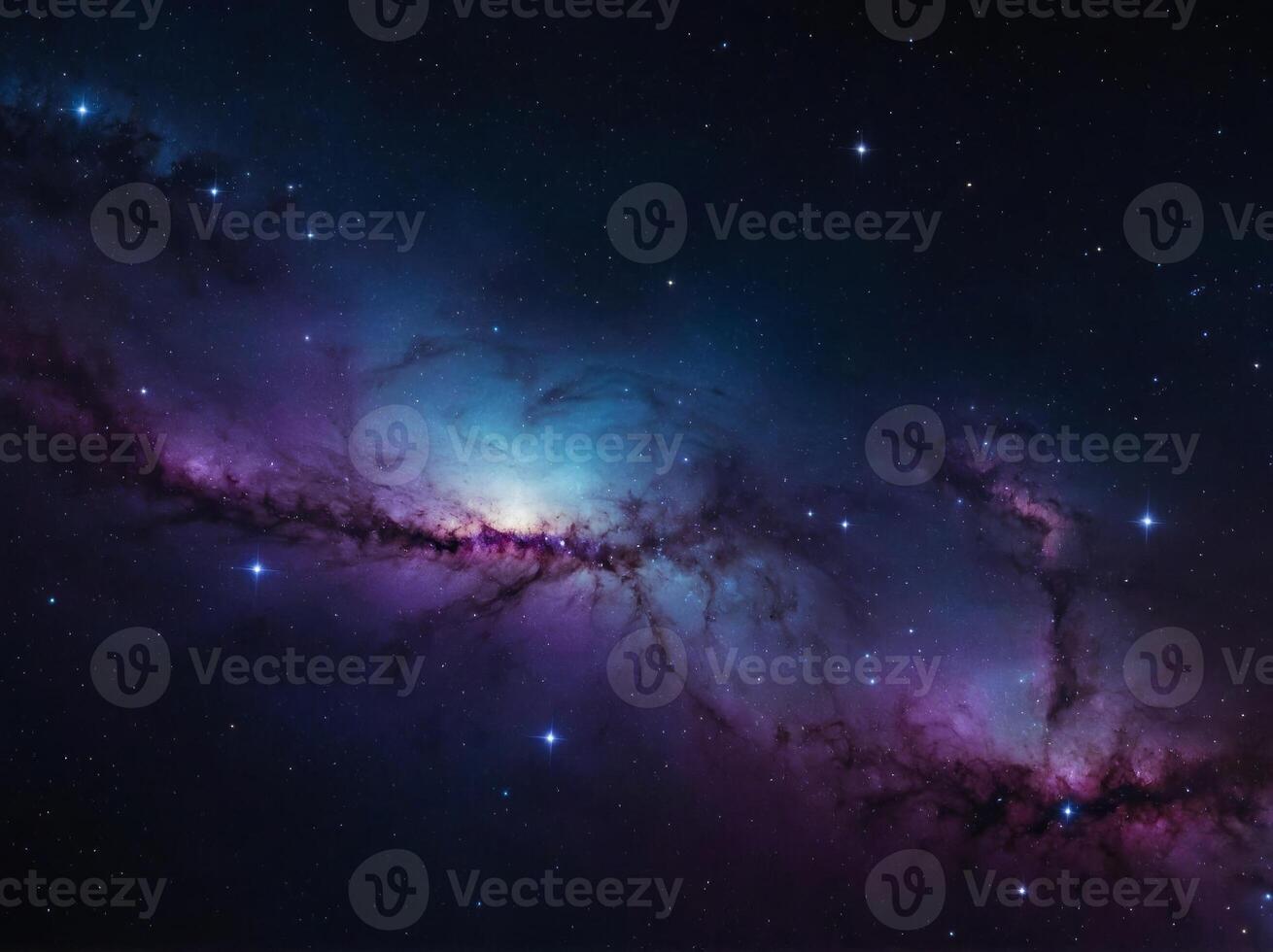 amazing blue and purple galaxy background with stars, space background, stars in the sky, stars, stars on black background, stars on dark blue background, galaxy background. photo