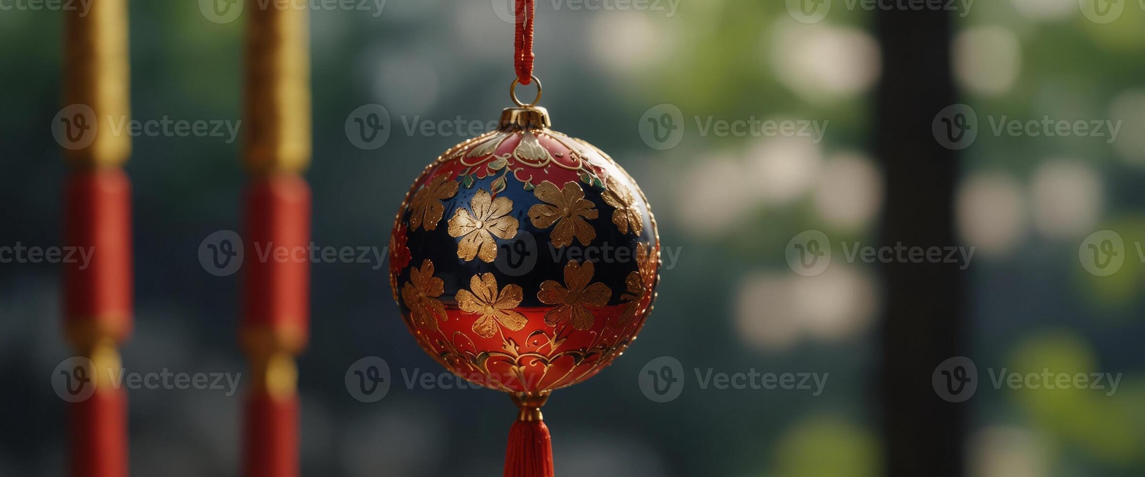 norigae is Korean traditional ornaments, lucky bag shape. photo