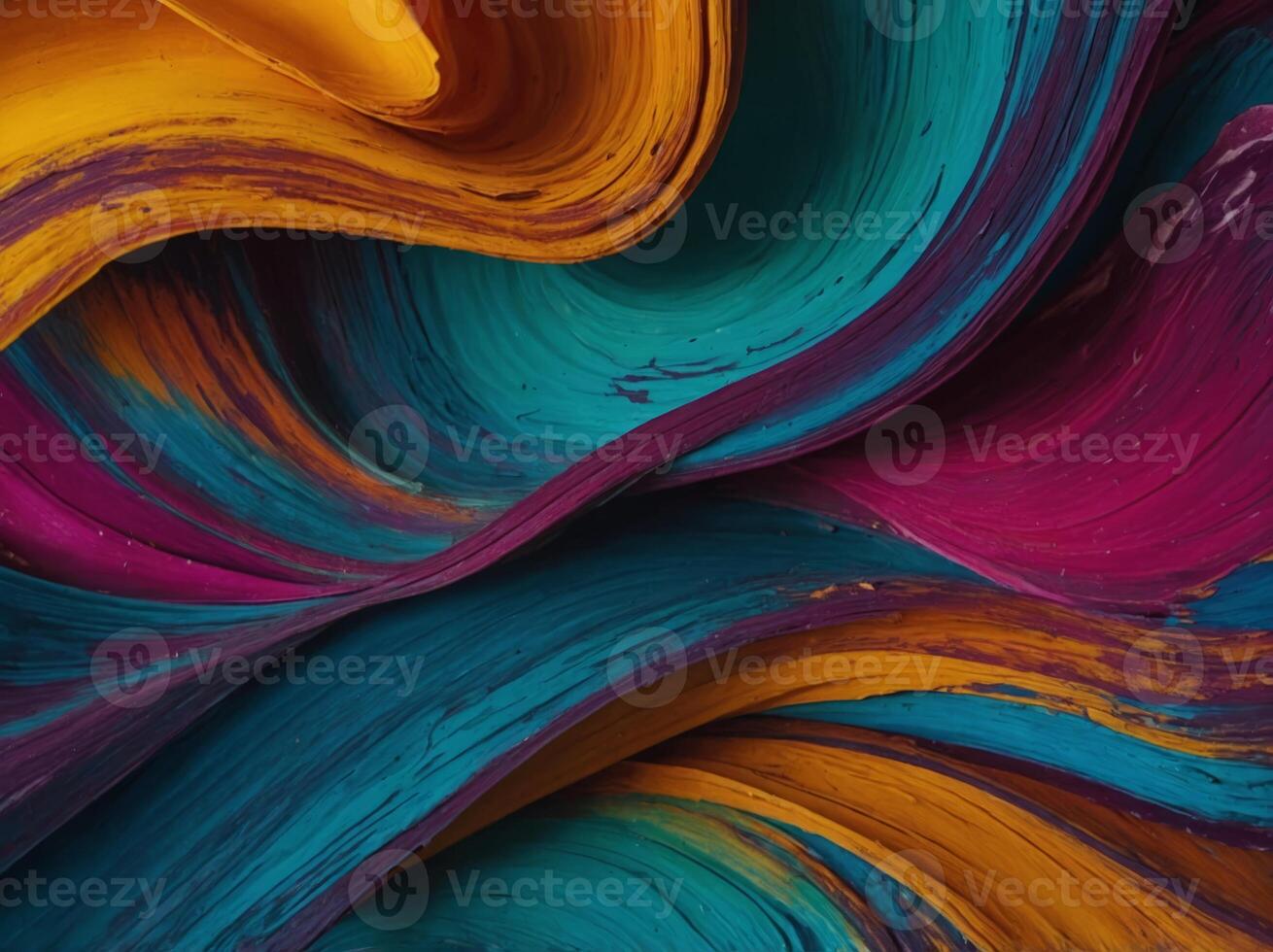 Abstract background of vibrant hues for eco friendly vacations. photo