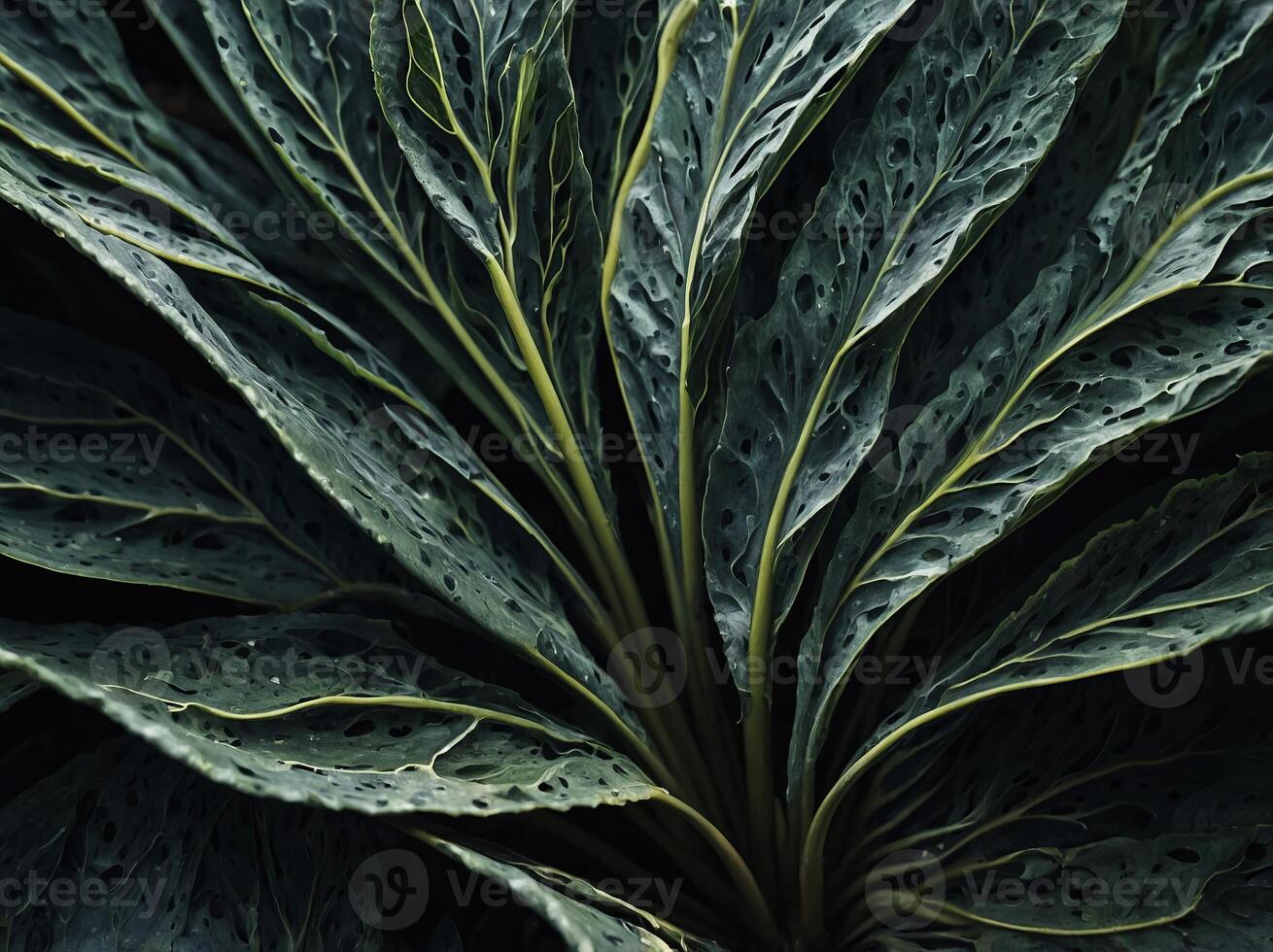 Abstract illustration of organic textures and natural forms, celebrating the beauty of imperfection and irregularity. photo