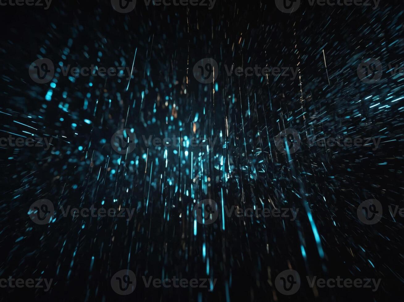 abstract background with light shining through the darkness. photo