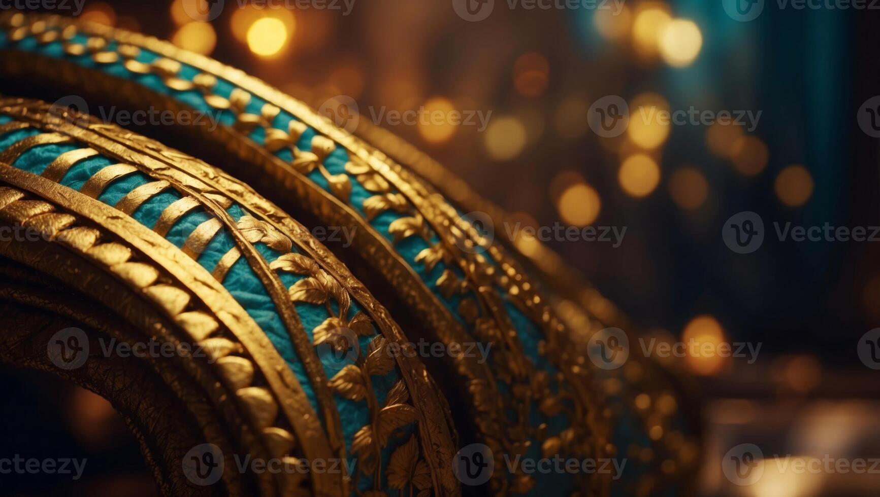 traditional border design motif background. photo