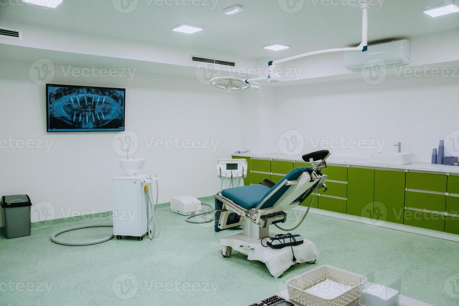 The modern dental office boasts advanced technology, comfortable chairs, and a sterile environment, providing a state of the art setting for comprehensive oral health care and specialized treatments photo