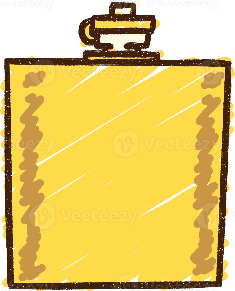 a yellow flask with a lid on it png