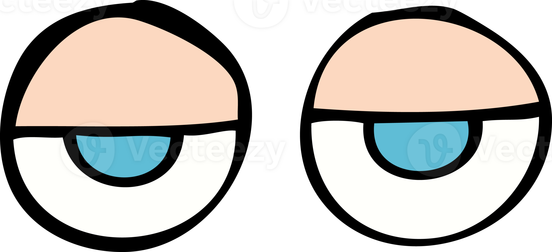 cartoon eyes drawing png