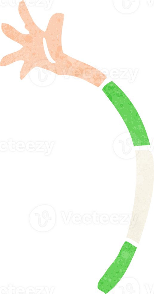 cartoon arm drawing png