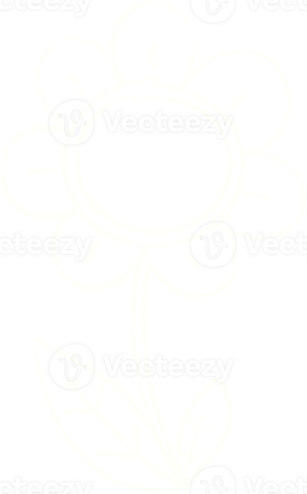 a drawing of a flower on a transparent background png