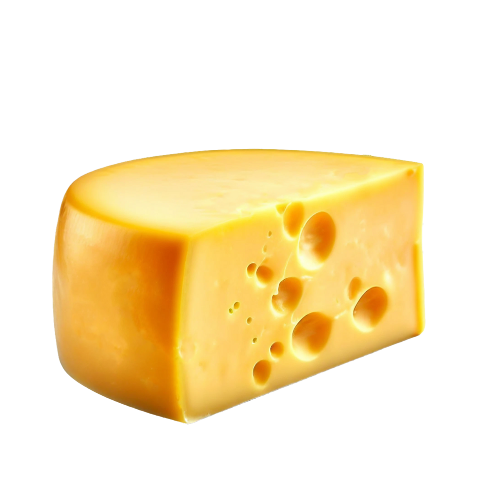 Big piece of Dutch cheese png