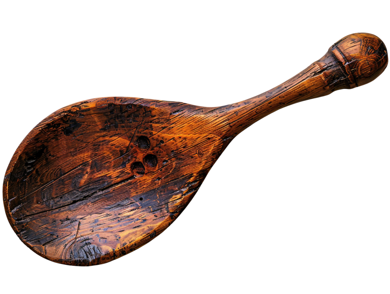 Rustic Wooden Spoon png