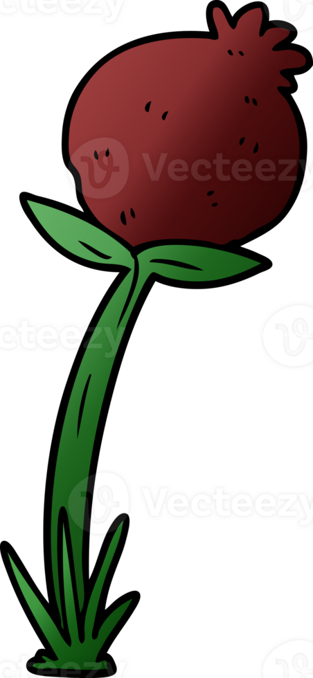 cartoon poppy drawing png