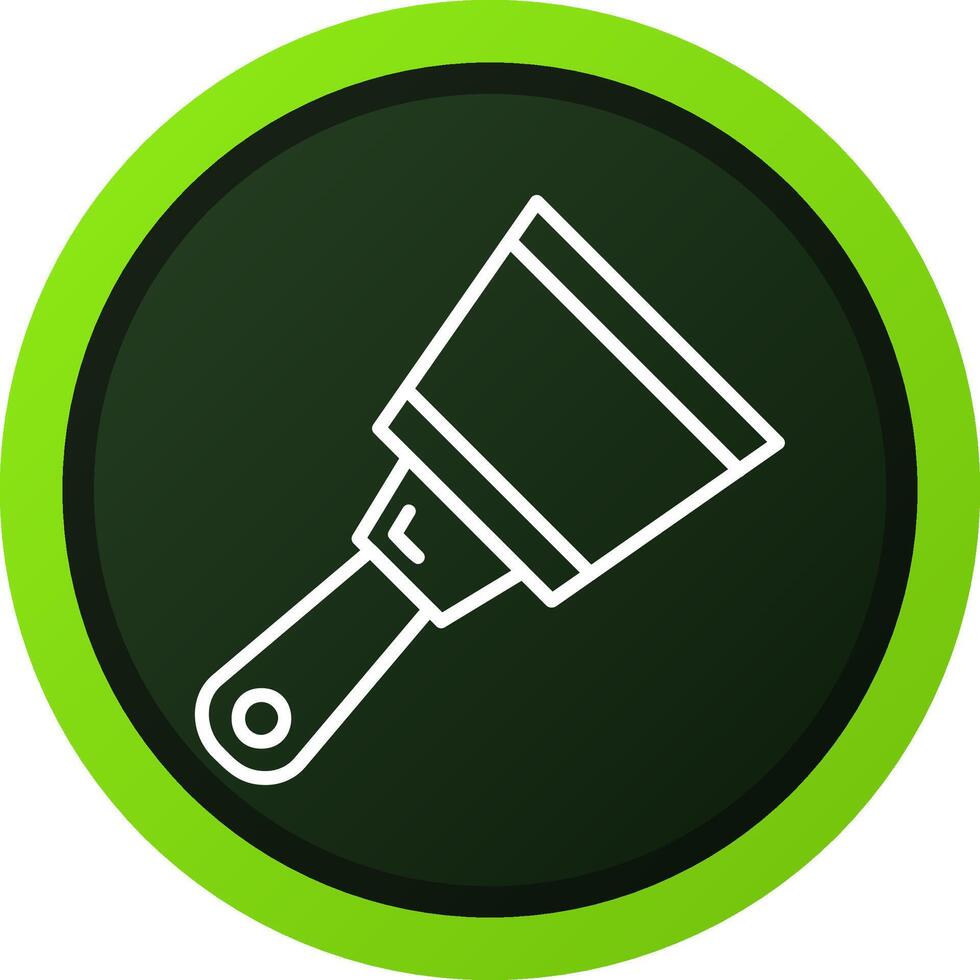 Paint Scraper Creative Icon Design vector