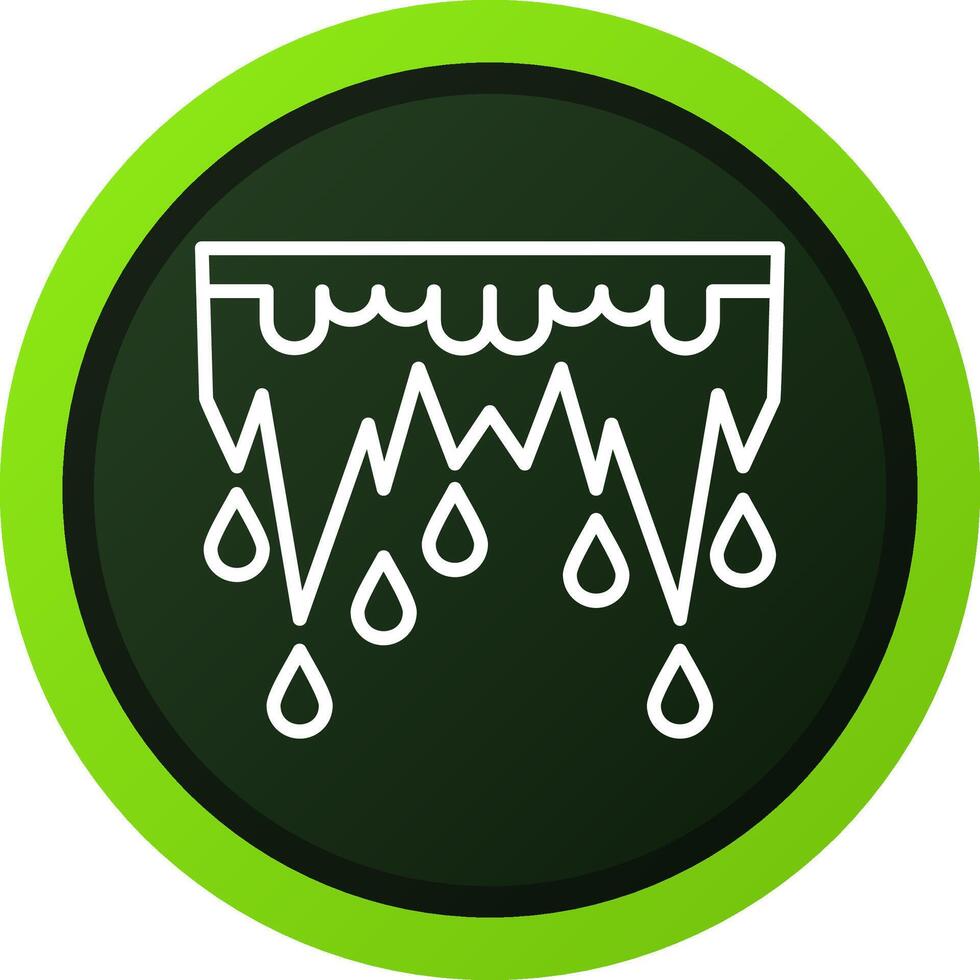 Icicle Creative Icon Design vector
