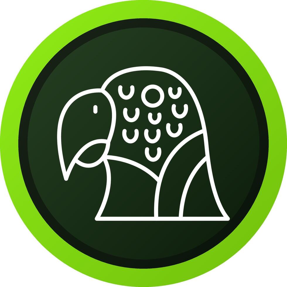 Parrot Creative Icon Design vector