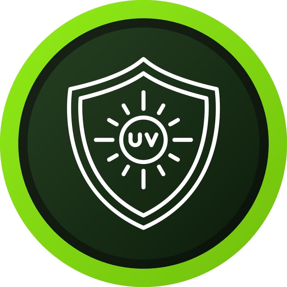 Uv Creative Icon Design vector