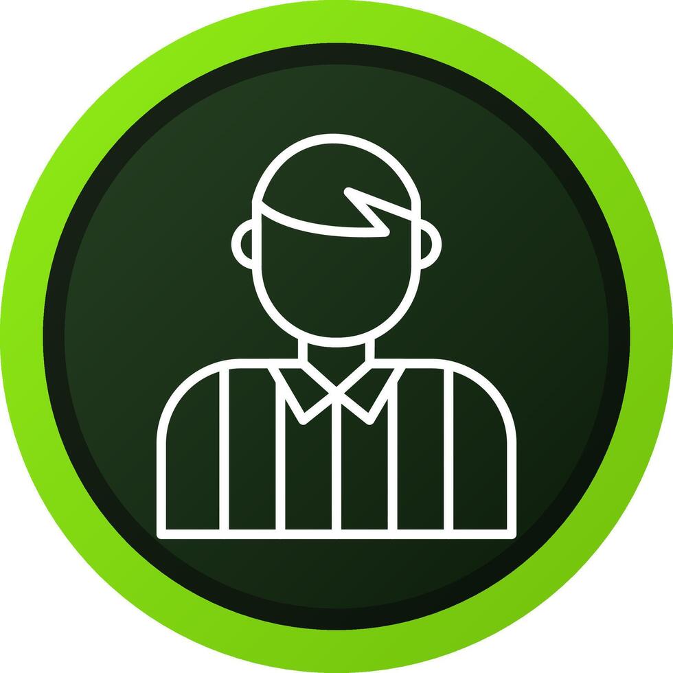 Referee Creative Icon Design vector