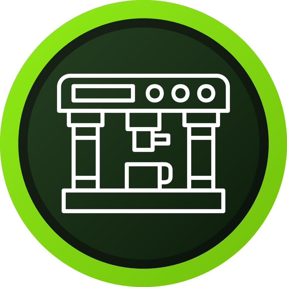 Coffee Maker Creative Icon Design vector