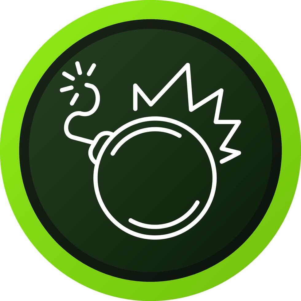 Bomb Creative Icon Design vector