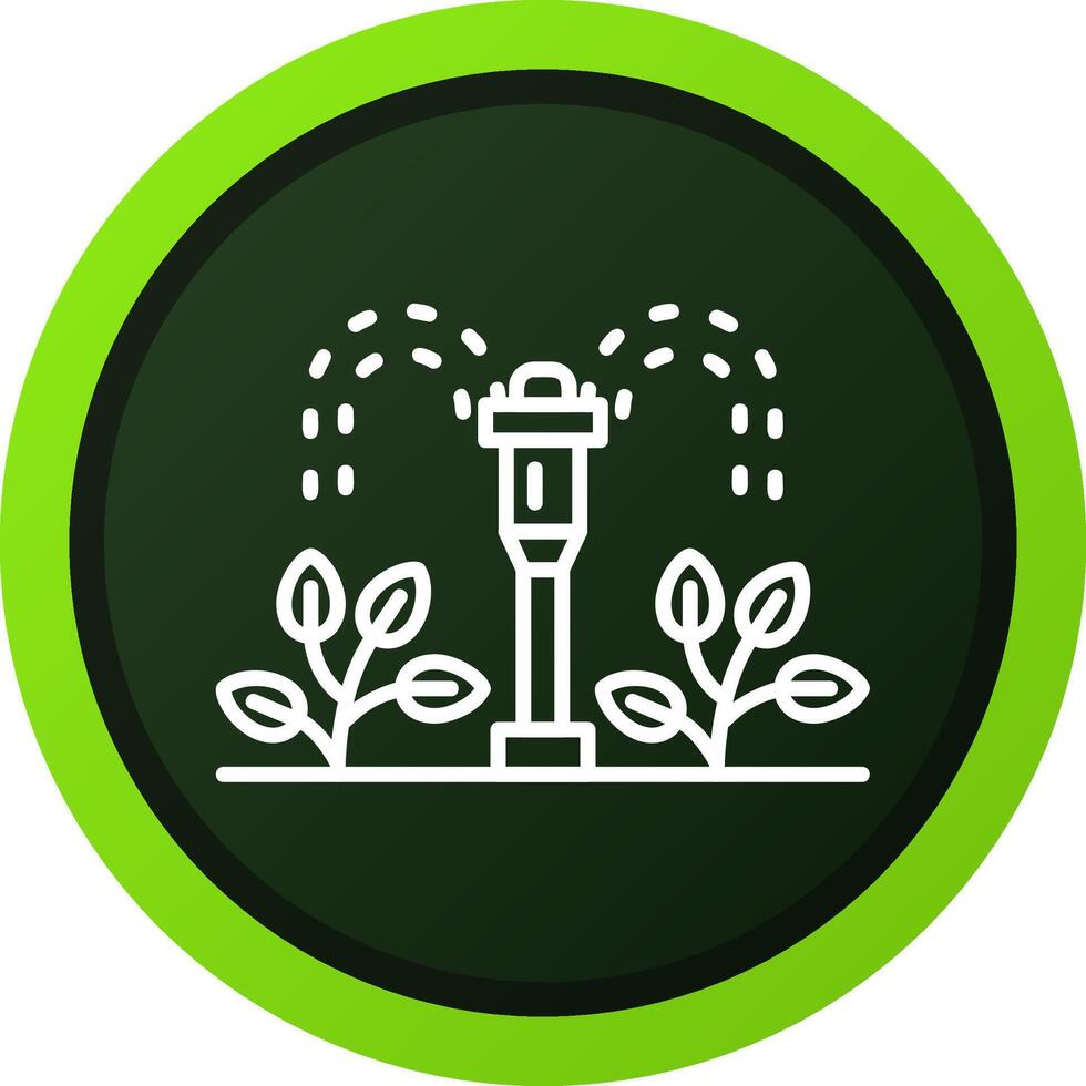 Sprinkler Creative Icon Design vector