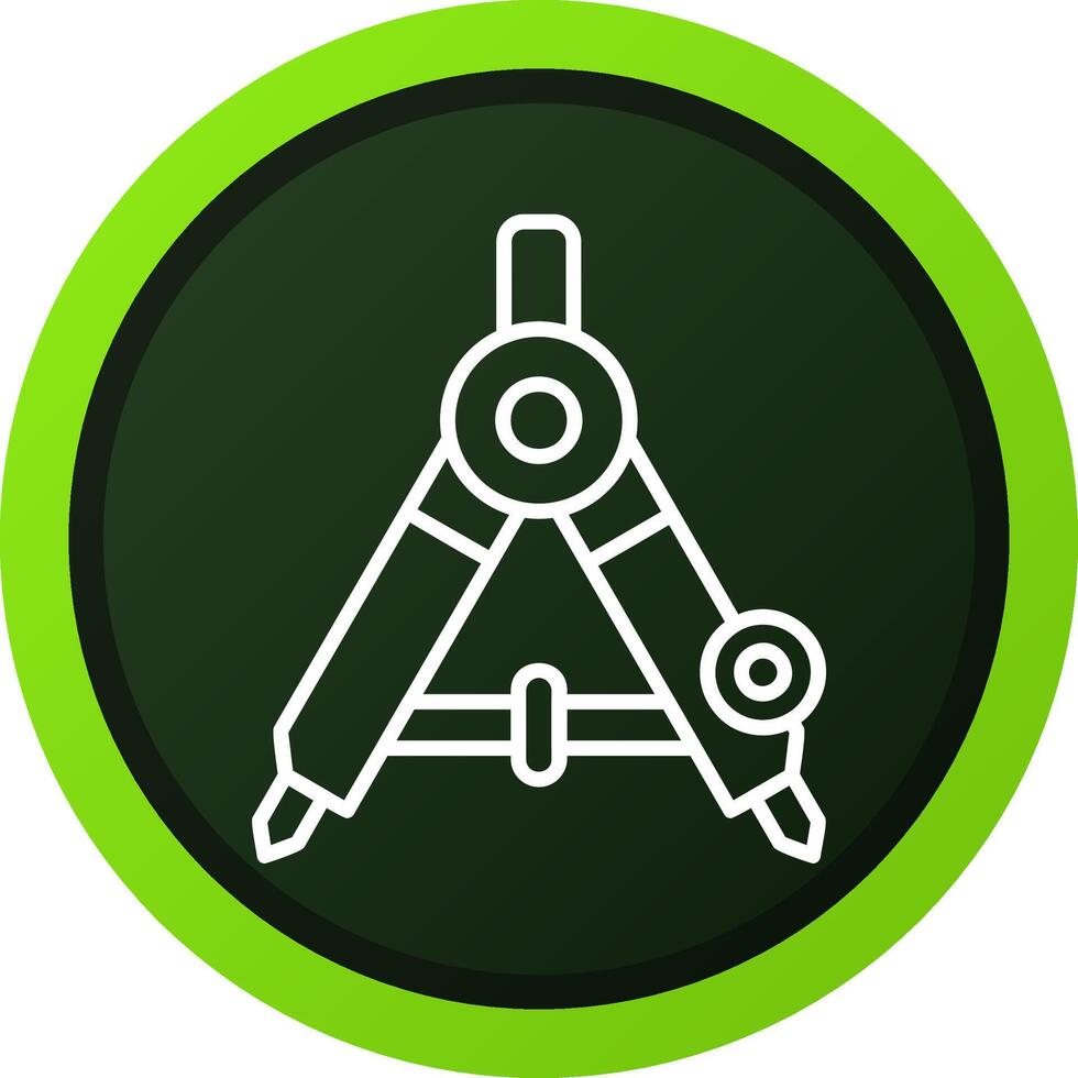 Compass Creative Icon Design vector