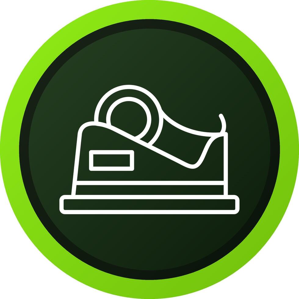 Adhesive Tape Creative Icon Design vector