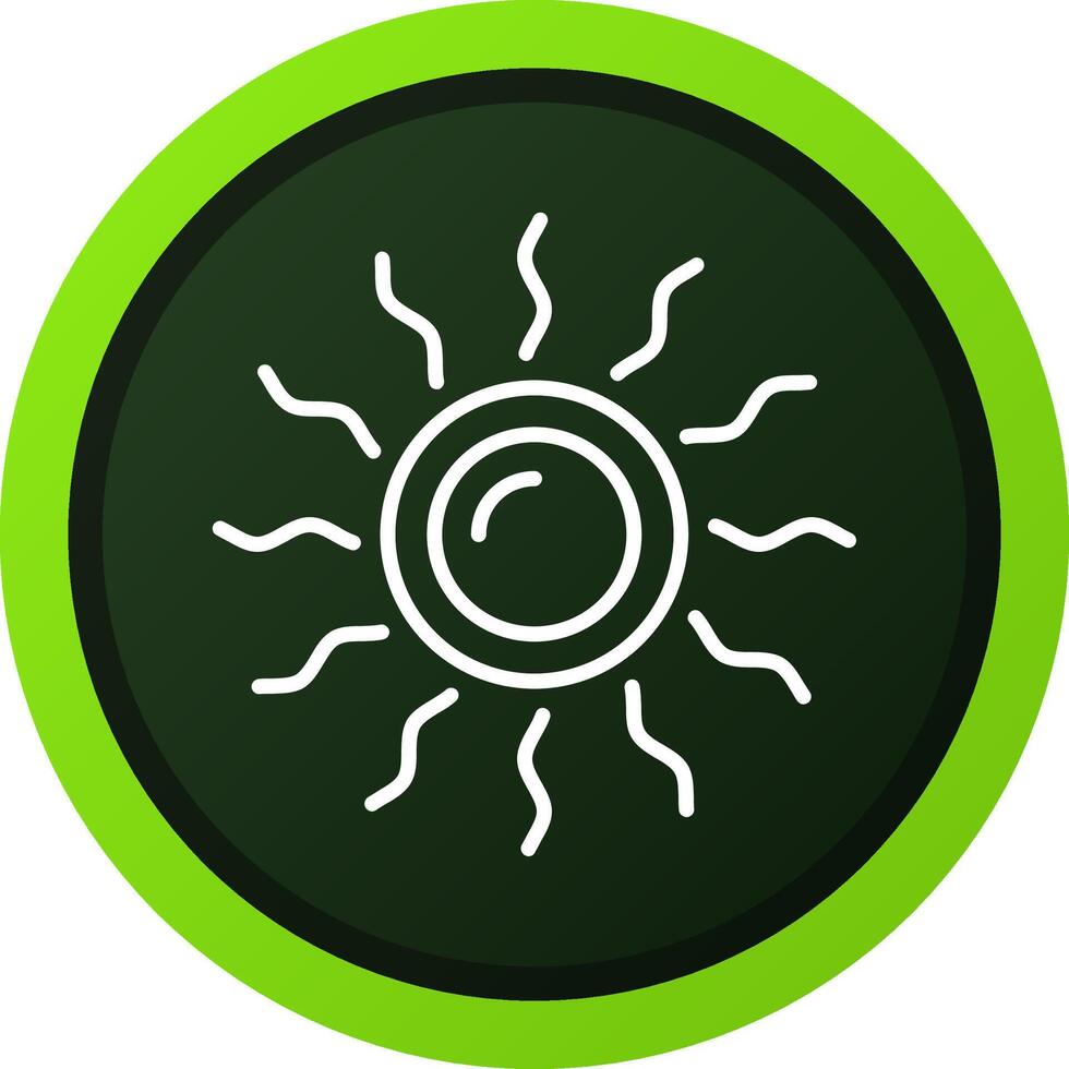 Sun Creative Icon Design vector