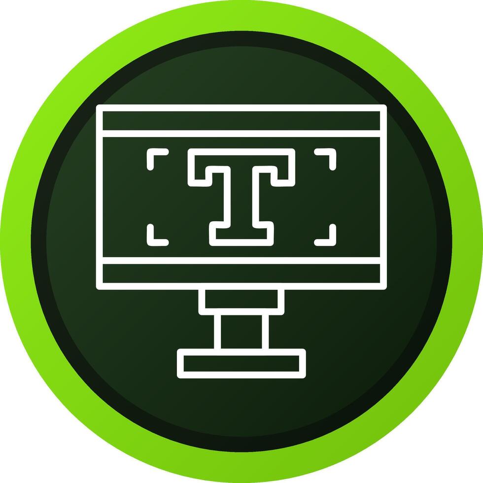 Text Edit Creative Icon Design vector