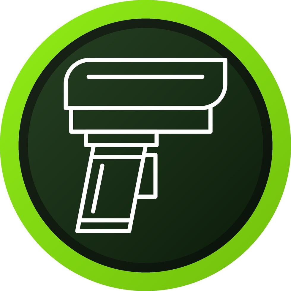 Barcode Scanner Creative Icon Design vector