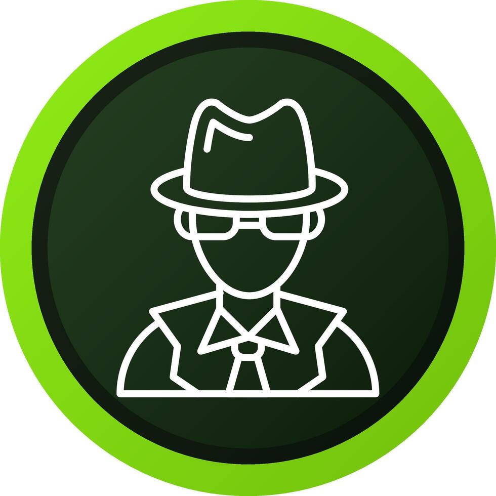 Detective Creative Icon Design vector