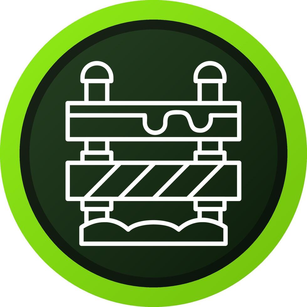 Road Block Creative Icon Design vector