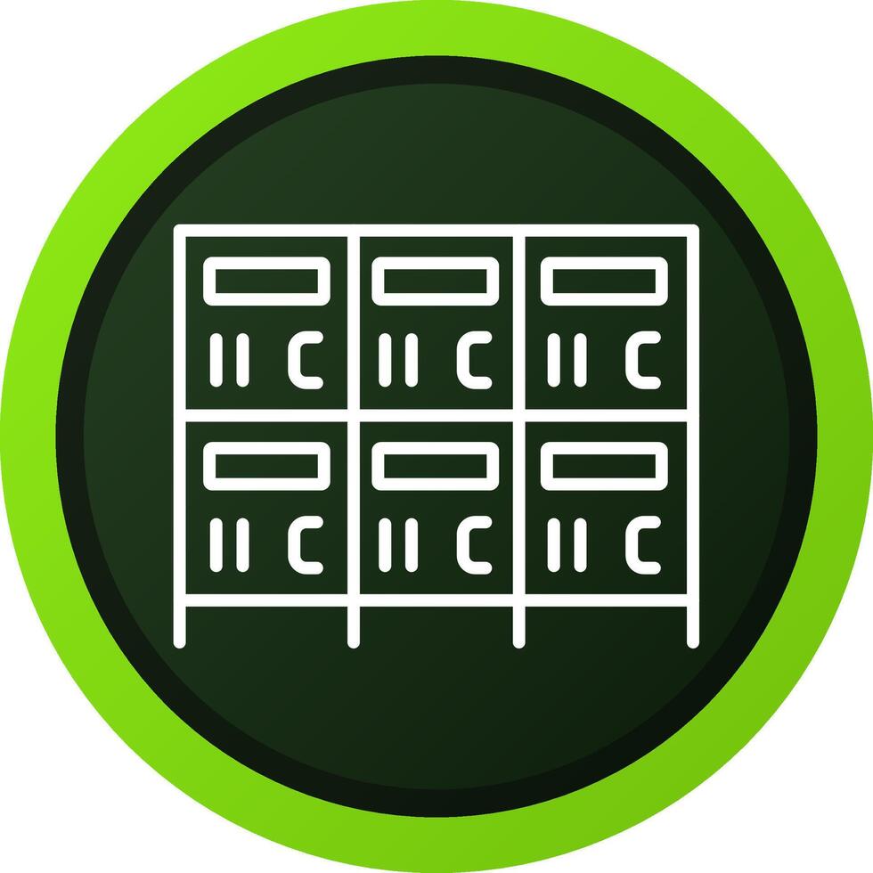 Locker Creative Icon Design vector