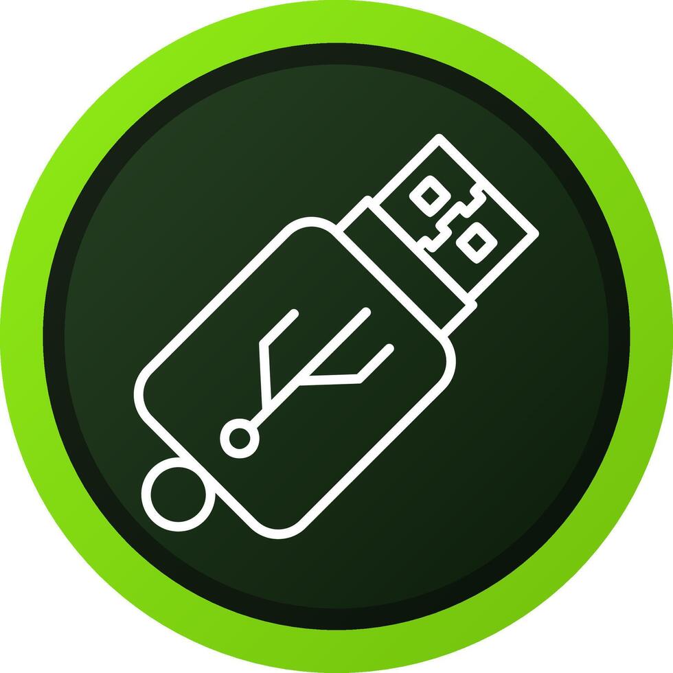 Usb Creative Icon Design vector