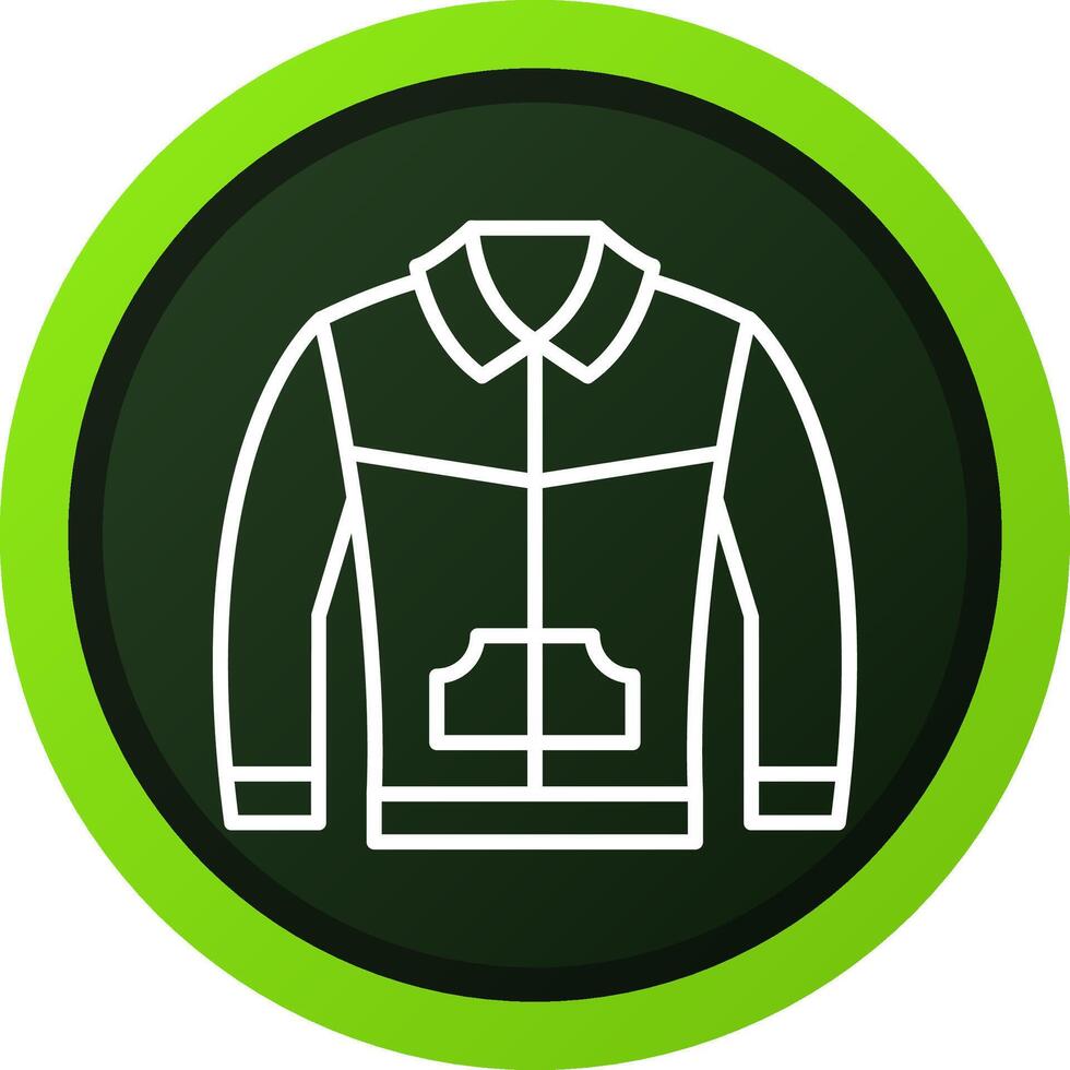 Jacket Creative Icon Design vector