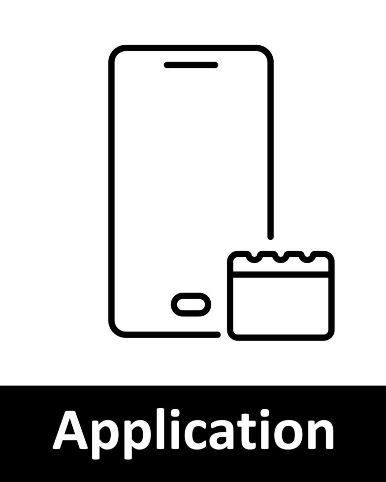 Application set icon. Smartphone, transfer, bell, image, upload arrow. Ideal for app development, mobile interfaces, notifications, media management, software tools, digital design. vector