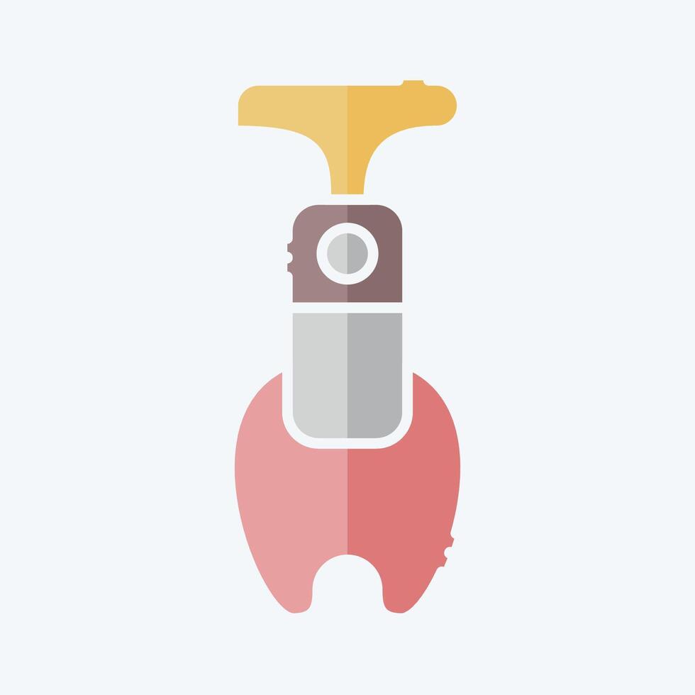 Icon Apple Corer. related to Kitchen Tool symbol. doodle style. simple design illustration vector