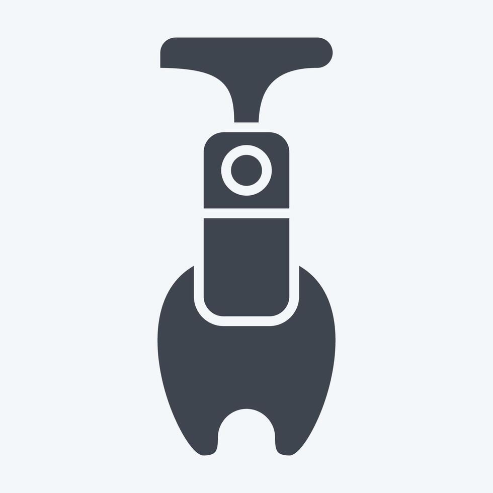 Icon Apple Corer. related to Kitchen Tool symbol. glyph style. simple design illustration vector
