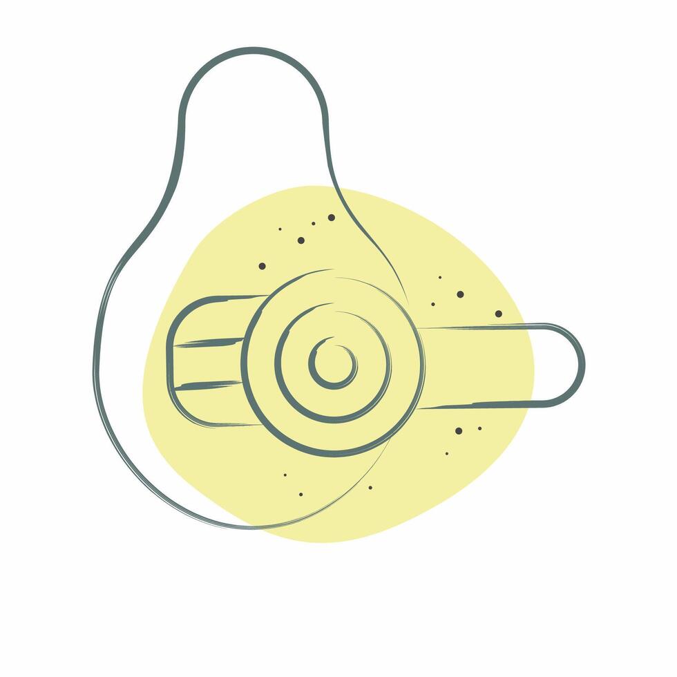 Icon Avocado Slicer. related to Kitchen Tool symbol. Color Spot Style. simple design illustration vector