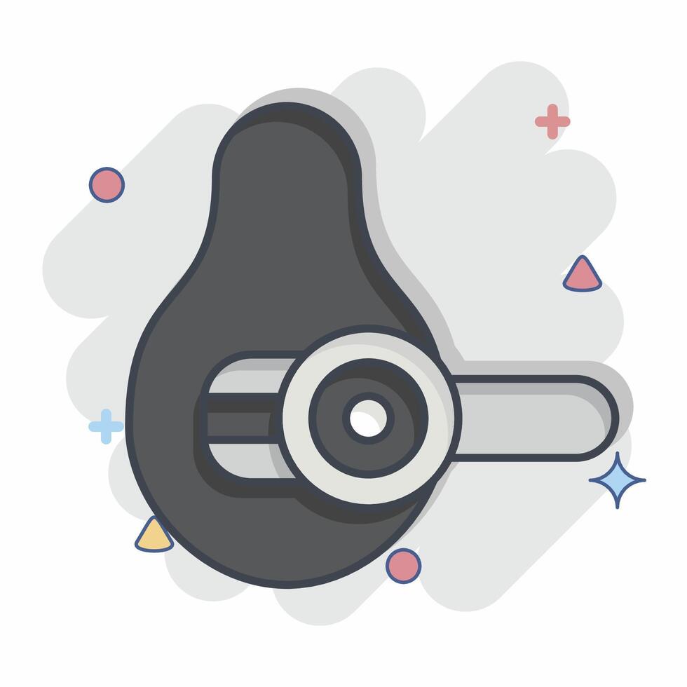 Icon Avocado Slicer. related to Kitchen Tool symbol. comic style. simple design illustration vector