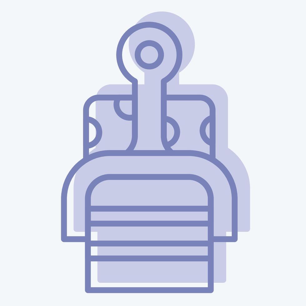 Icon Cheese Slicer. related to Kitchen Tool symbol. two tone style. simple design illustration vector
