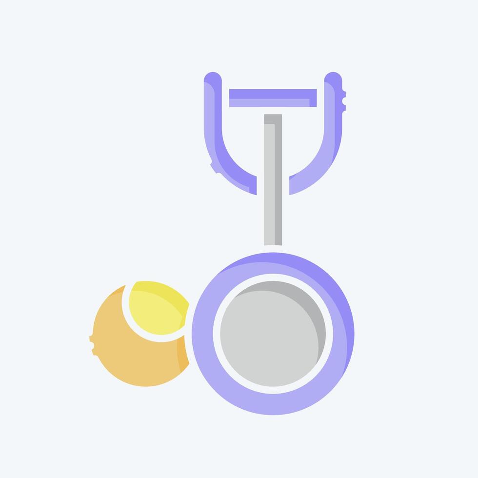 Icon Ice Cream Scoop. related to Kitchen Tool symbol. doodle style. simple design illustration vector