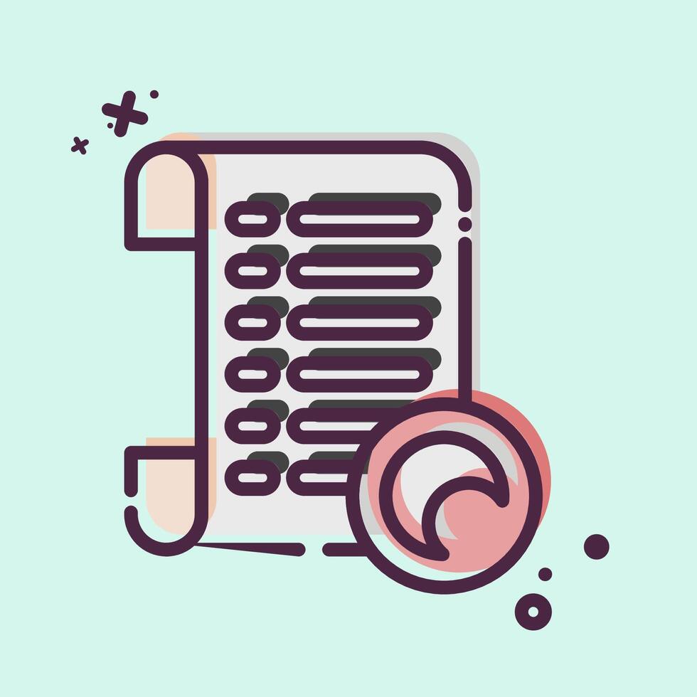 Icon Lens. related to Cinema symbol. MBE style. simple design illustration vector