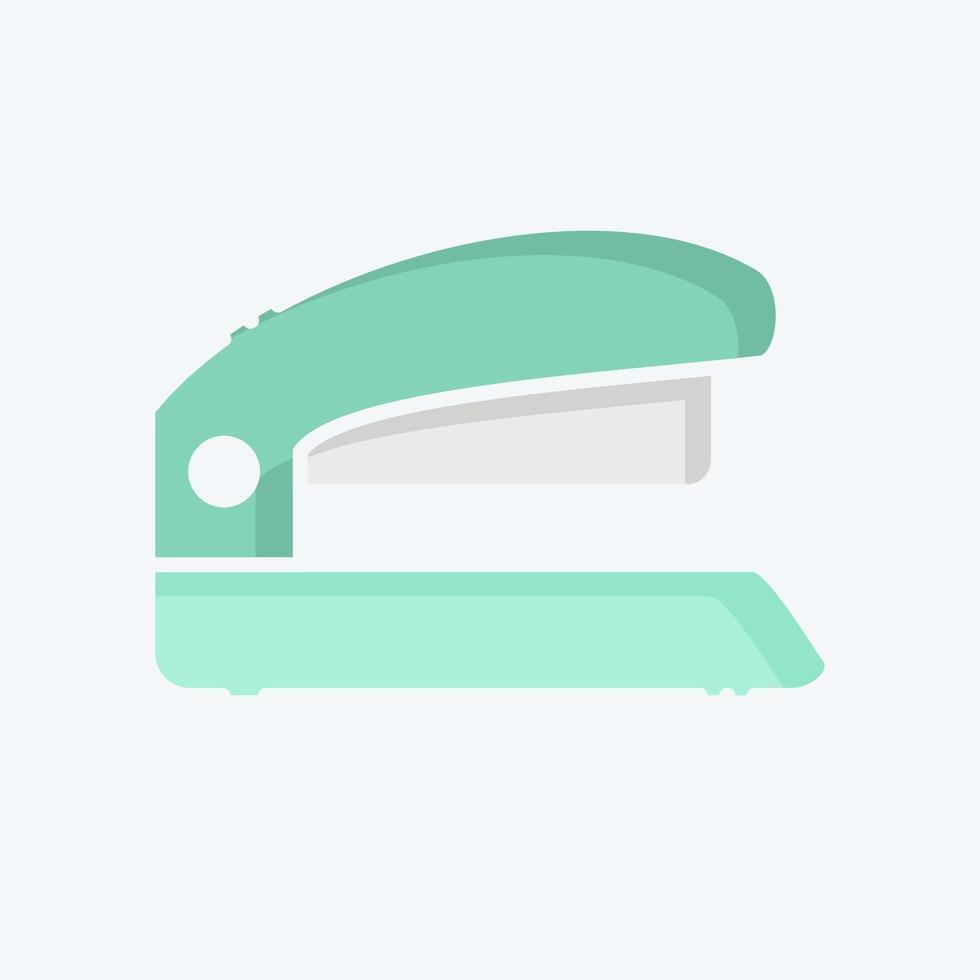 Icon Stapler. related to Office symbol. doodle style. simple design illustration vector
