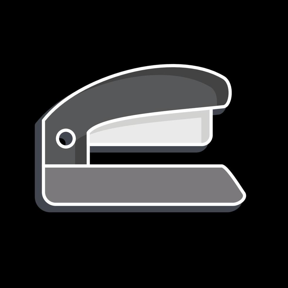 Icon Stapler. related to Office symbol. glossy style. simple design illustration vector