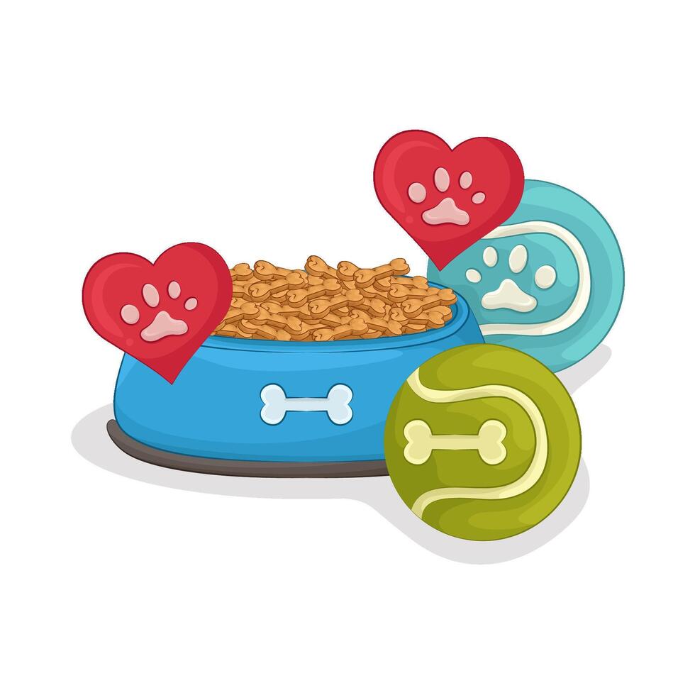 Illustration of pet care vector