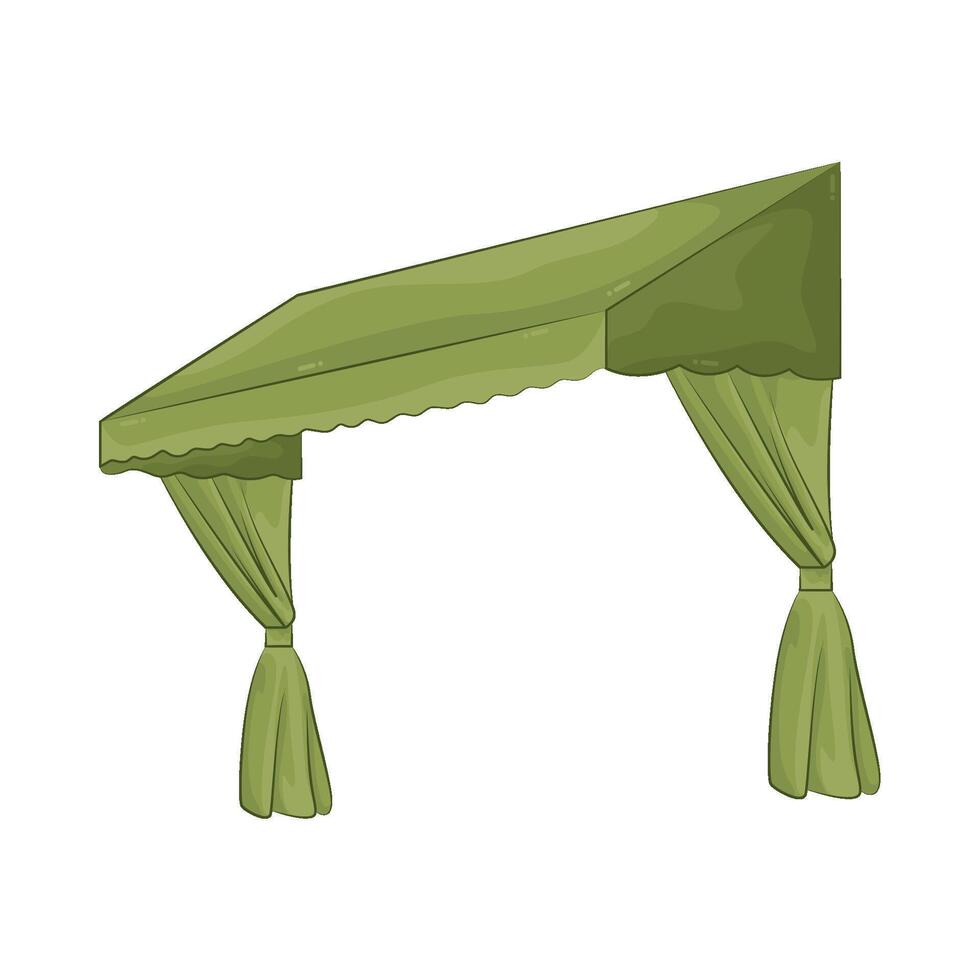 Illustration of canopy vector
