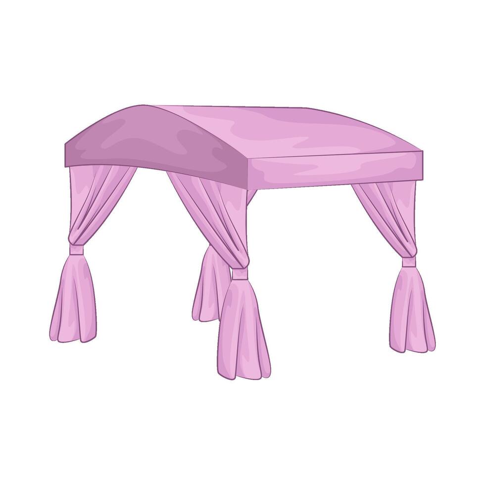 Illustration of canopy vector