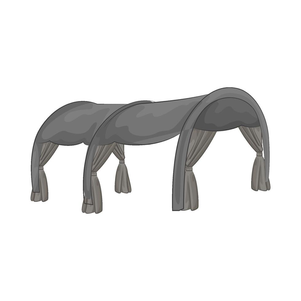 Illustration of canopy vector
