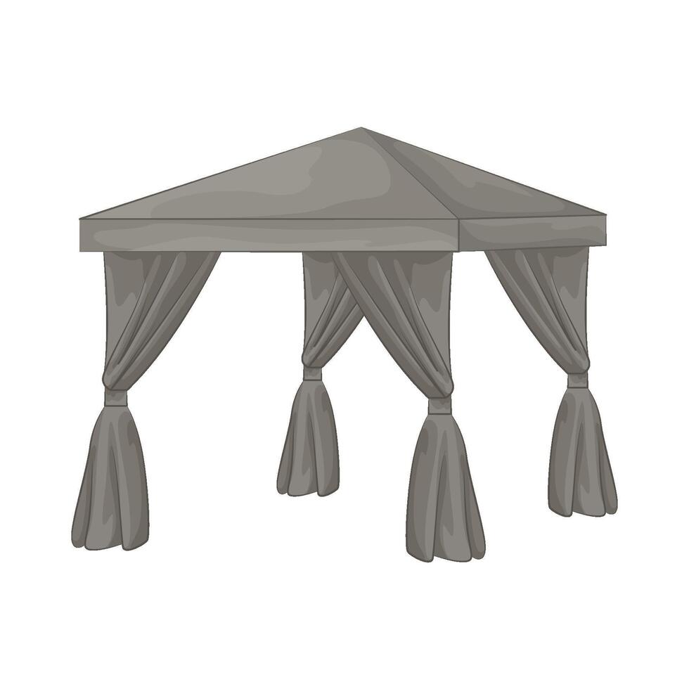 Illustration of canopy vector