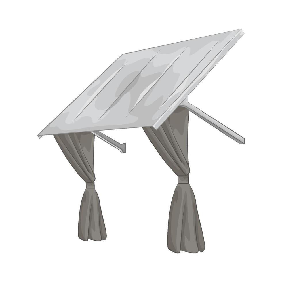 Illustration of canopy vector