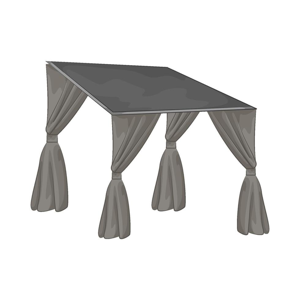 Illustration of canopy vector